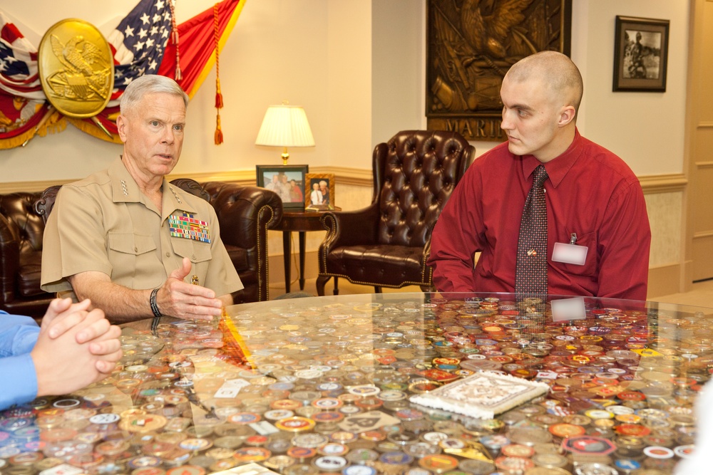 Honorary Marine ceremony