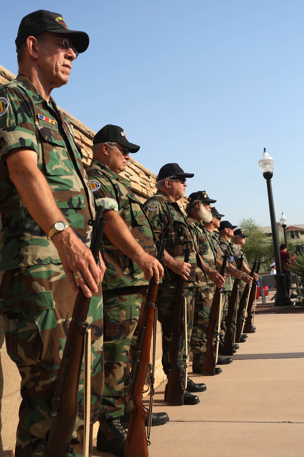 MCAS Yuma Marines honored at Fourth of July Flag Raising Event