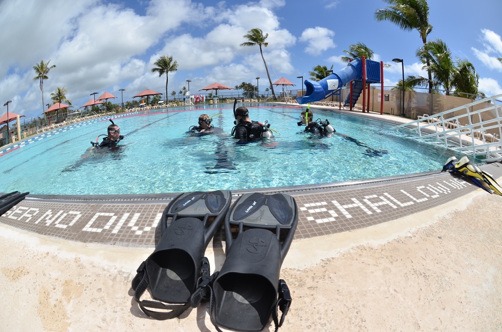 Children, adults can experience Guam below sea level