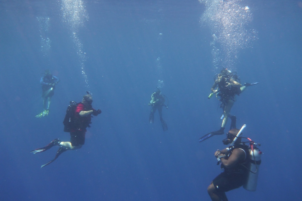 Children, adults can experience Guam below sea level