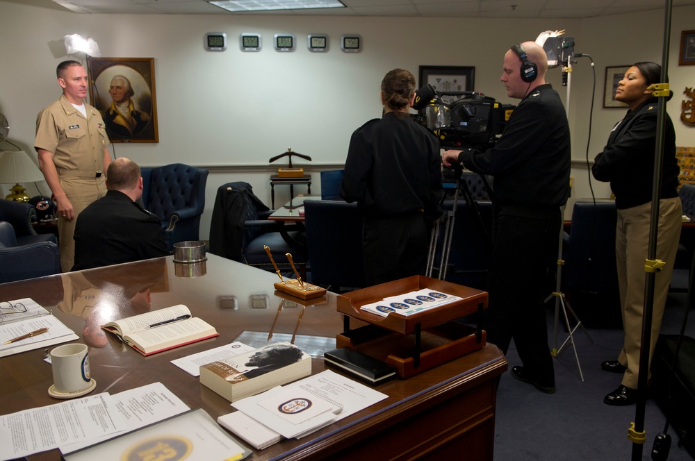 Master chief petty officer of the Navy interview