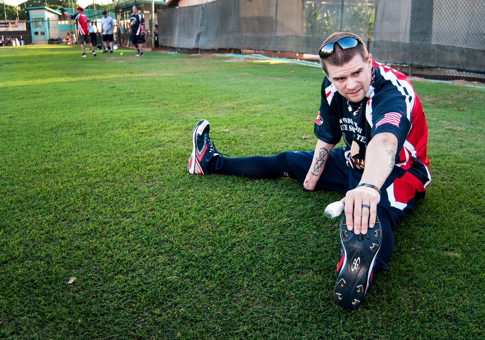 Wounded Warrior softball game