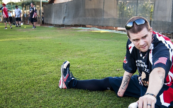Wounded Warrior softball game