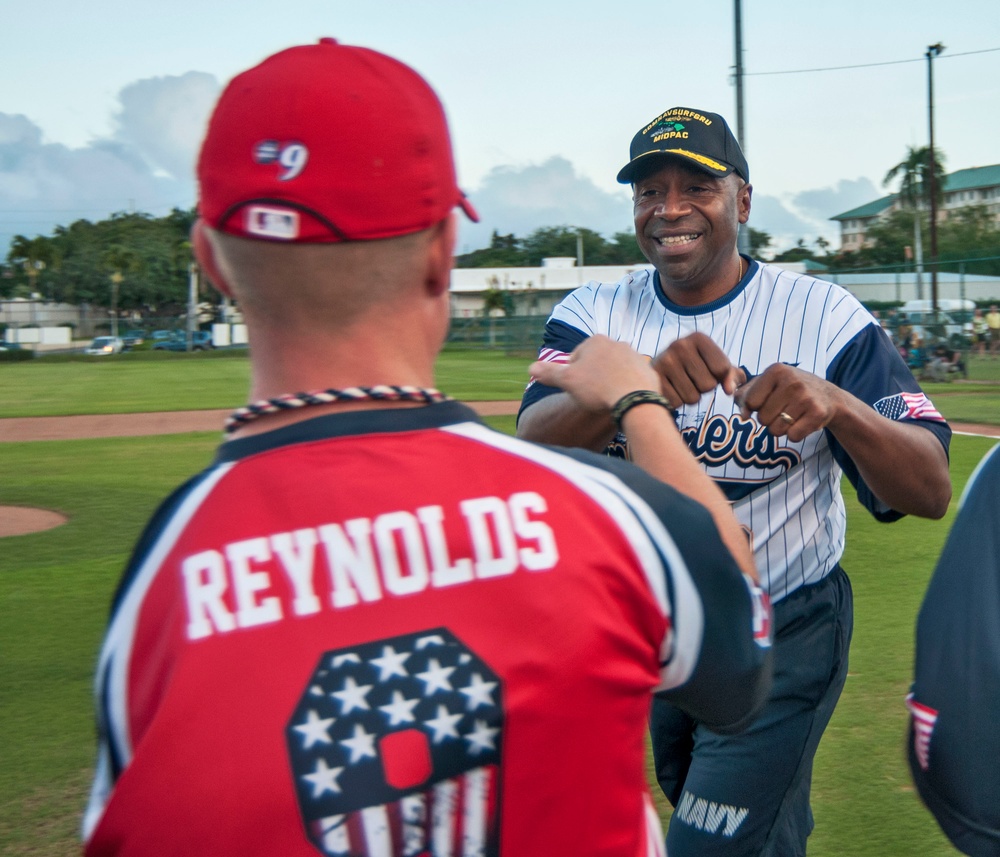Wounded Warrior softball game