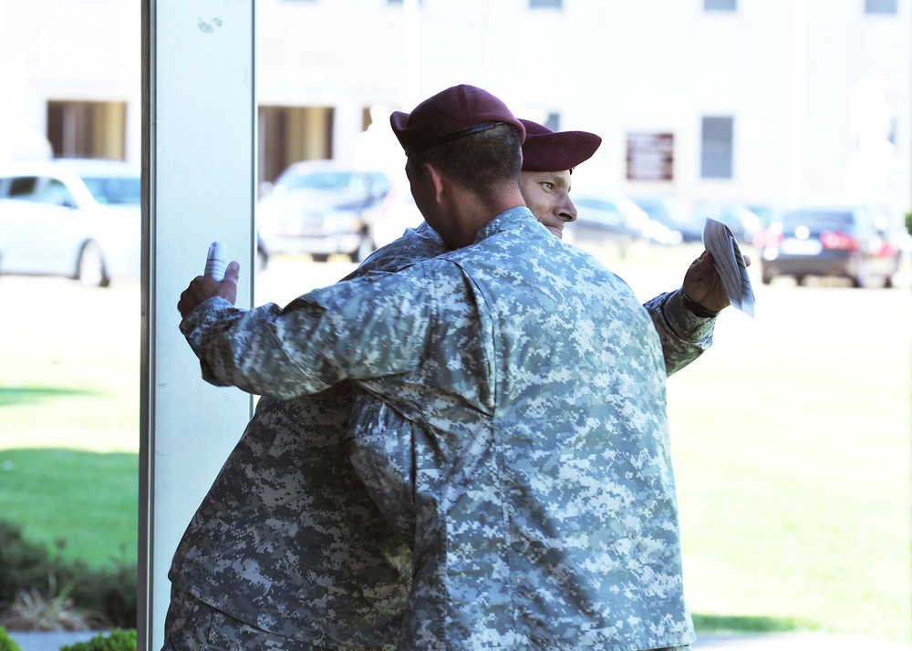 Change of command 1st 503rd Battalion