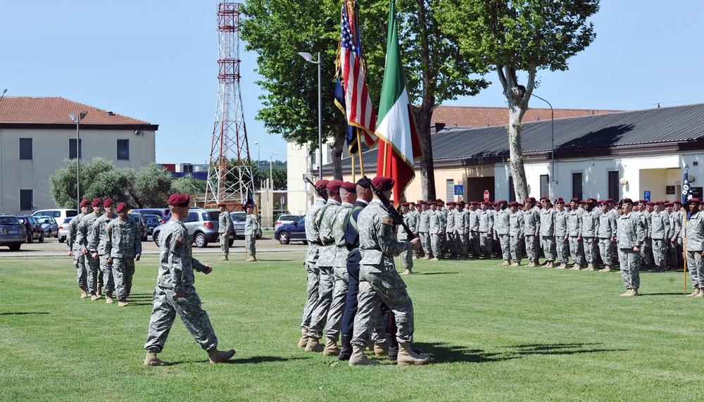 Change of command 1st 503rd Battalion