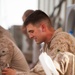 Marines and Afghans celebrate the begining of Ramadan