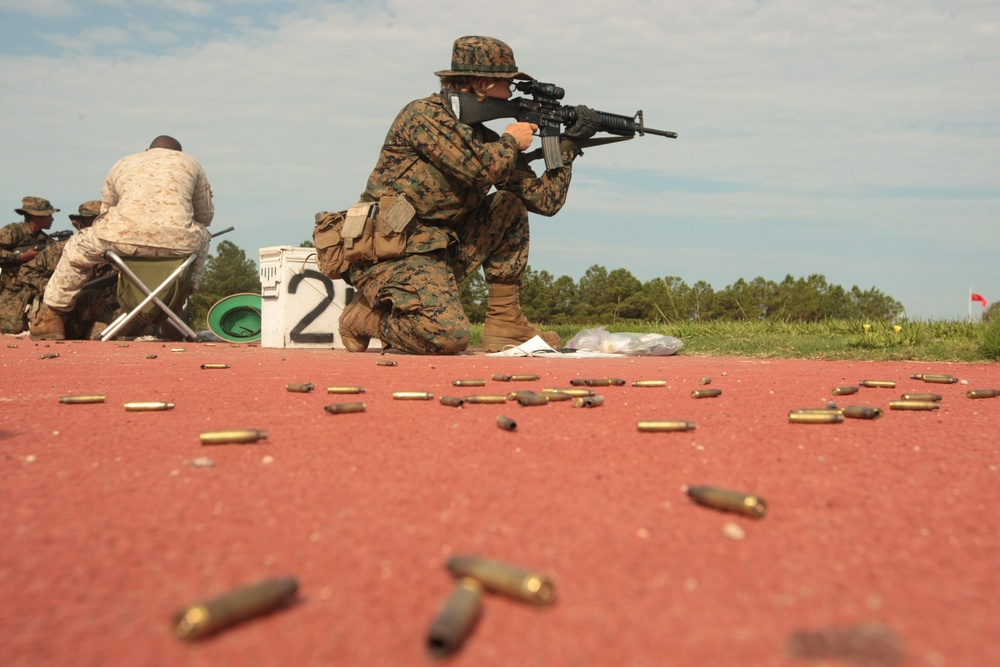Photo Gallery: Marine recruits tested on Parris Island's rifle range