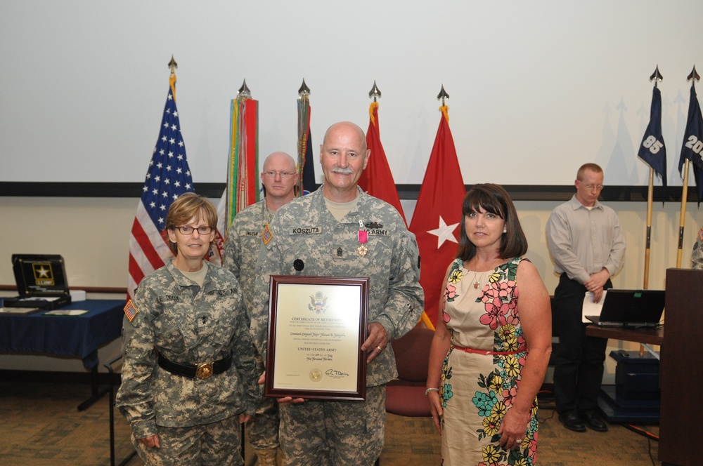 88th RSC change of responsibility