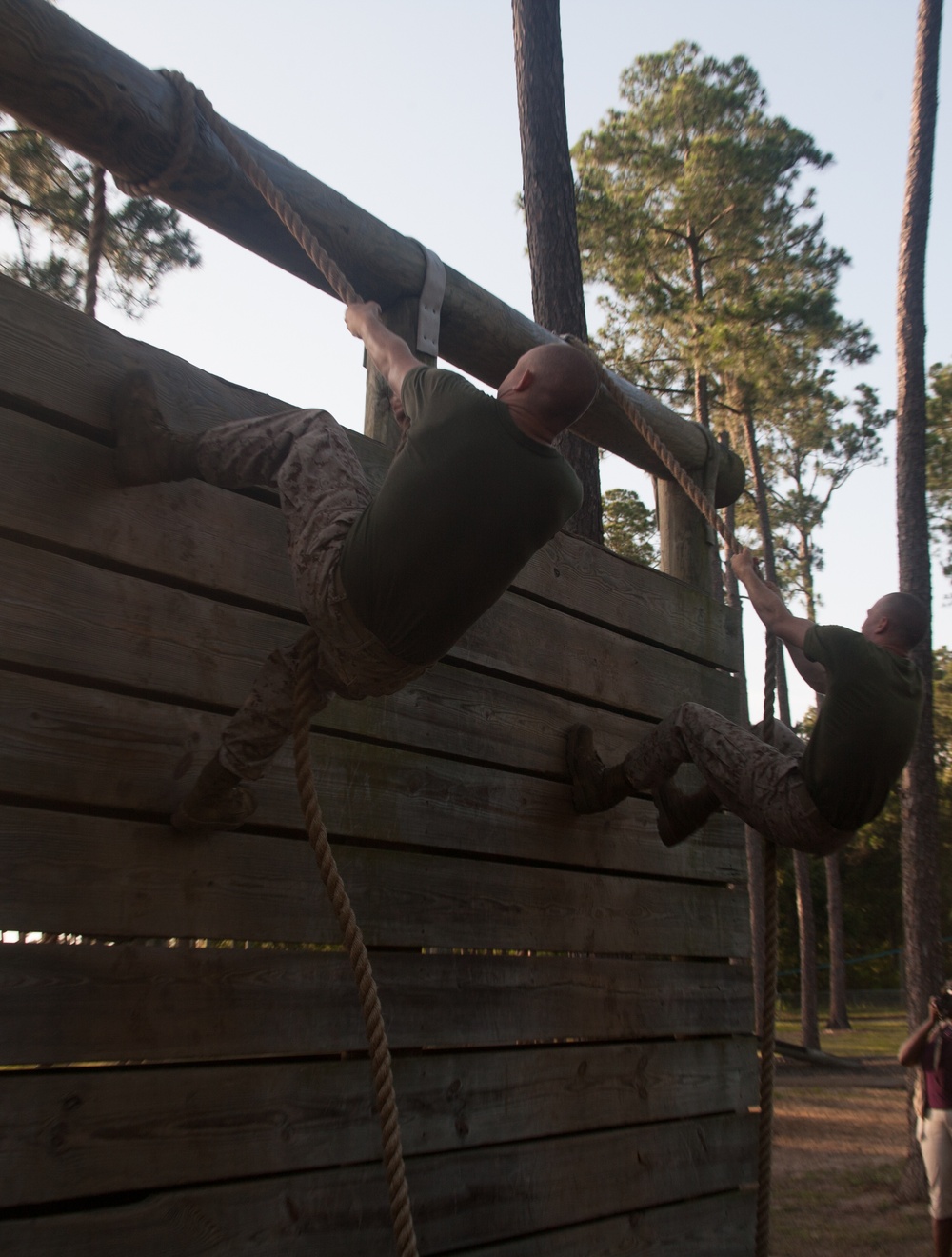 Marine Recruits gain confidence after finishing Parris Island course