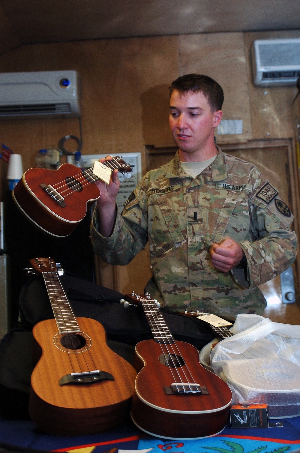 Ukuleles arrive