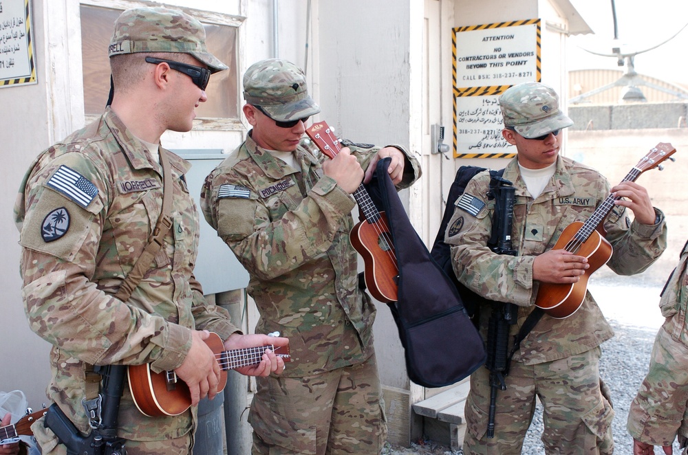 Ukuleles arrive