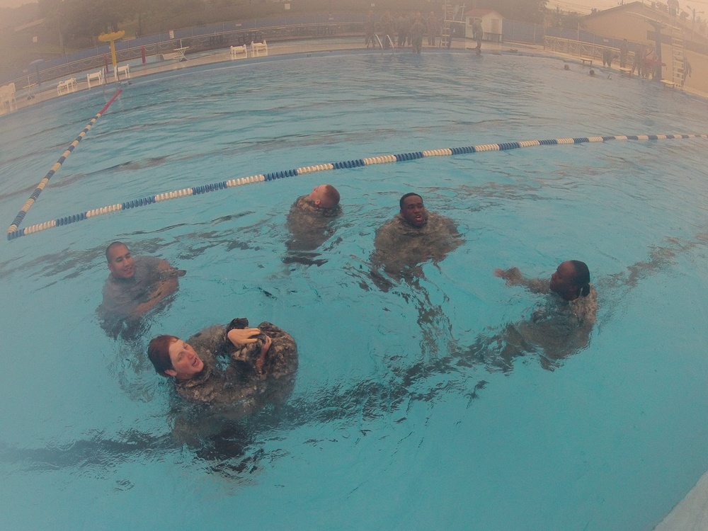 Combat Water Survival Training