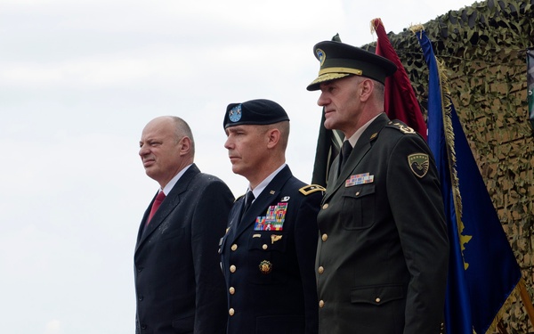 Kosovo cadet graduates receive visit from Iowa adjutant general