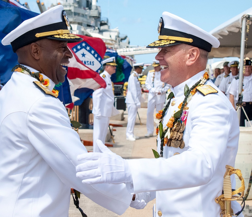 Change of command ceremony