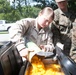 Photo Gallery: Marine cooks serve recruits hot meals during field training on Parris Island