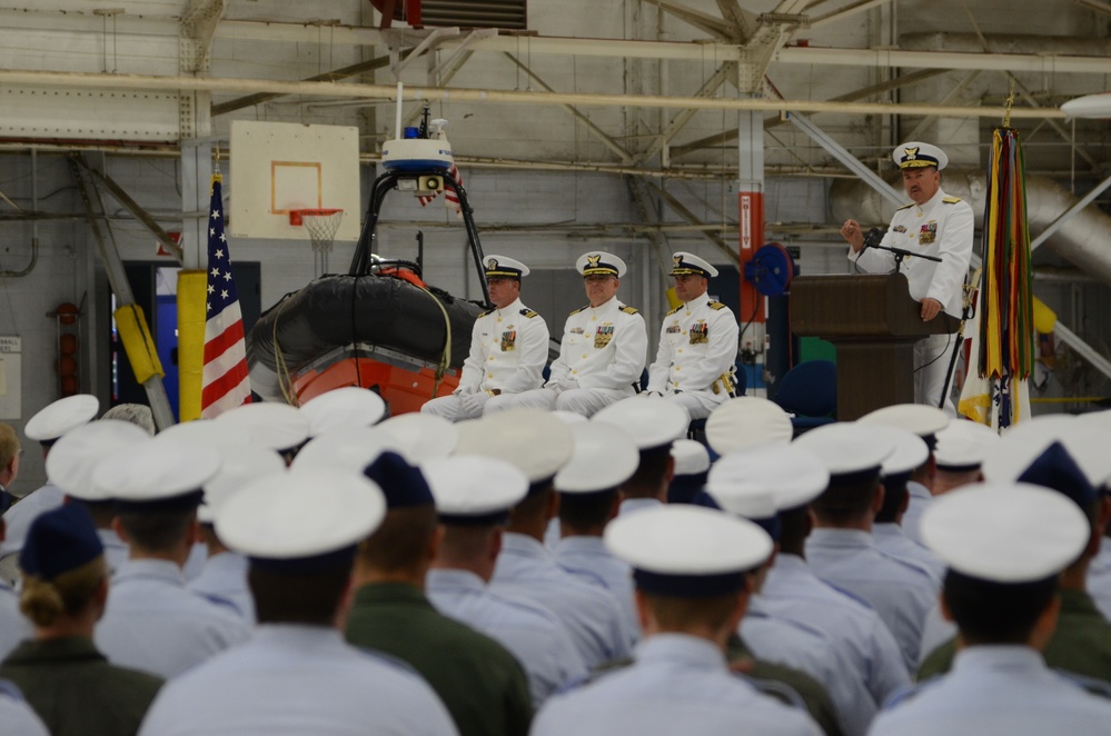 Rear Adm. Schultz Air Station Sacramento