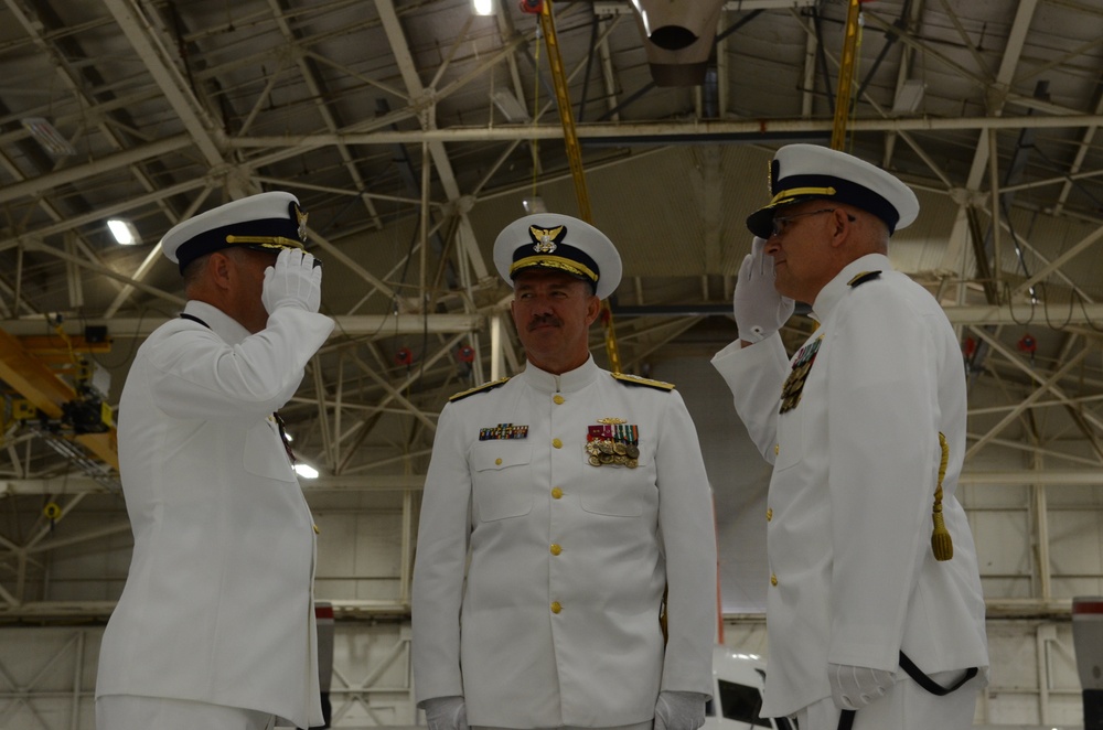 Air Station Sacramento change of command