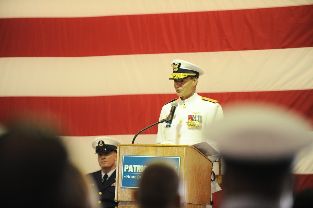 Coast Guard Sector Charleston change of command ceremony