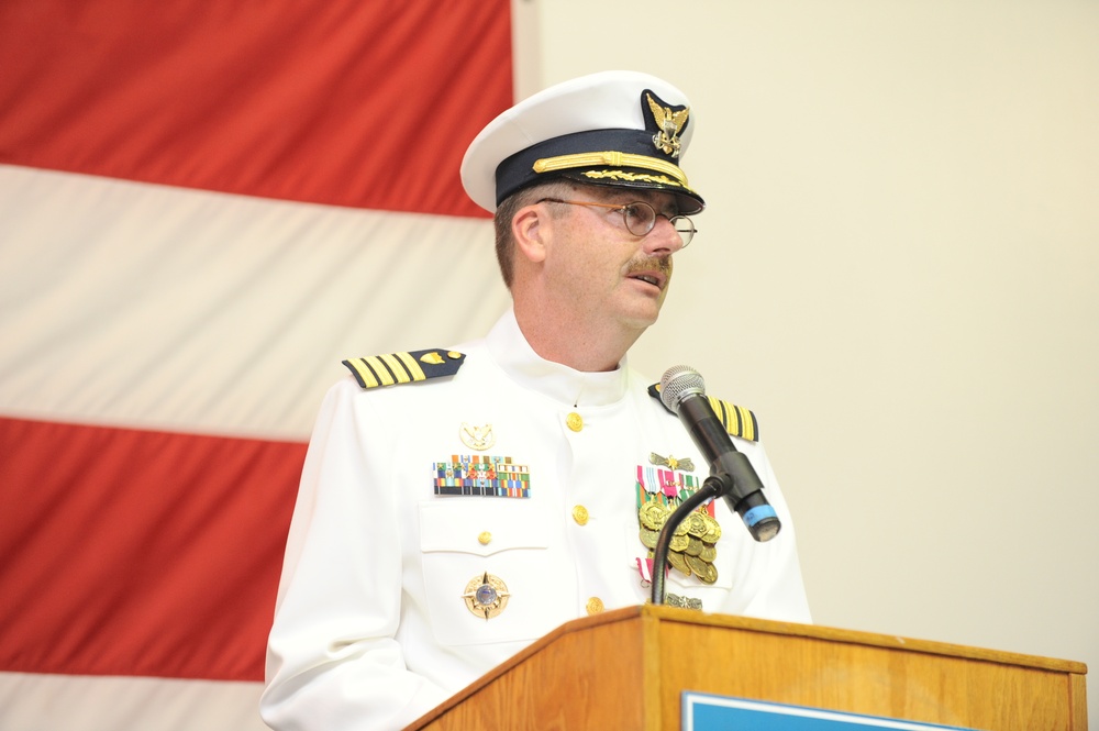 Coast Guard Sector Charleston change of command ceremony