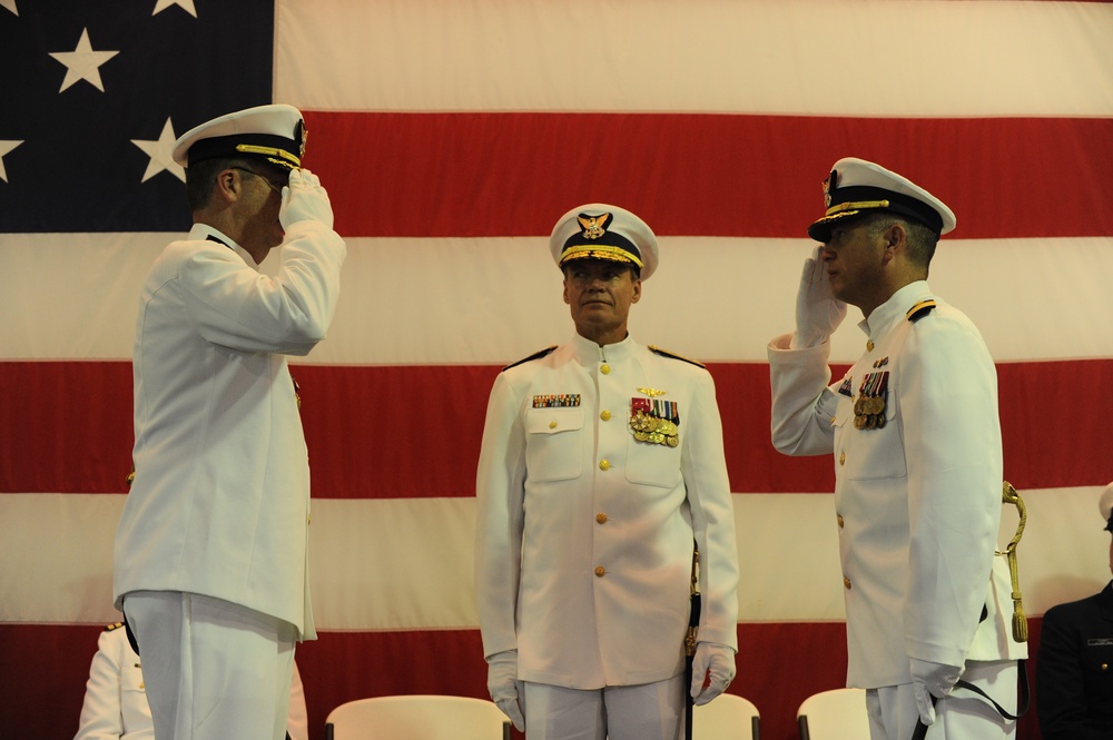 Coast Guard Sector Charleston change of command ceremony