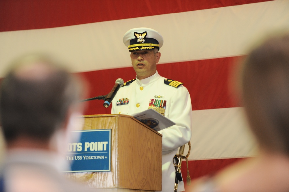 Coast Guard Sector Charleston change of command ceremony