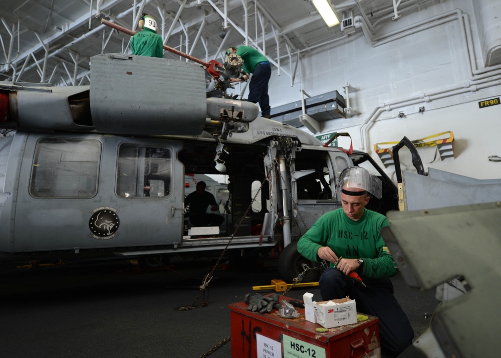 USS George Washington operations