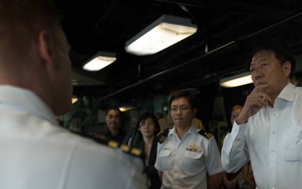 Visiting USS Freedom