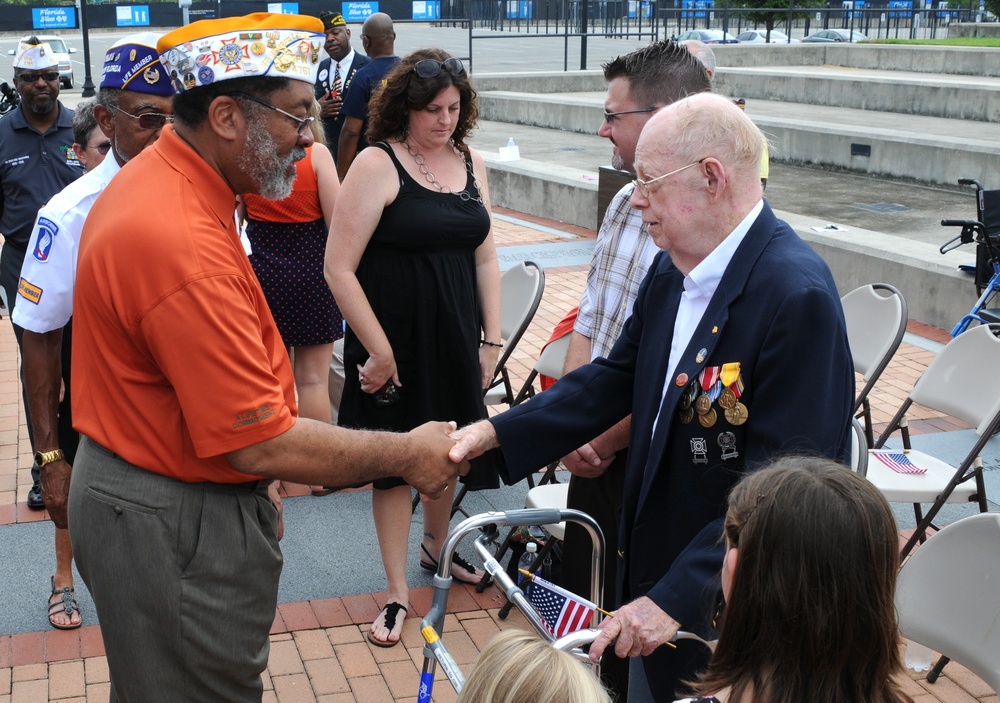 Former WWII POW receives his medals