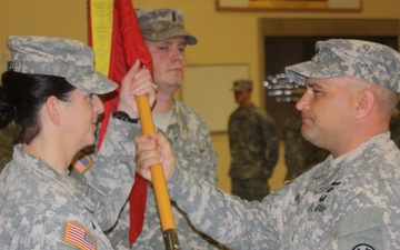 Engineer unit leader finishes command tour