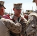 Marines with 2nd Battalion, 8th Marines Promote Staff Sgt. Christopher Broadstreet