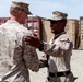 Marines with 2nd Battalion, 8th Marines Promote Staff Sgt. Christopher Broadstreet