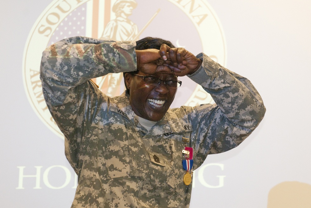Williams retires from SC National Guard