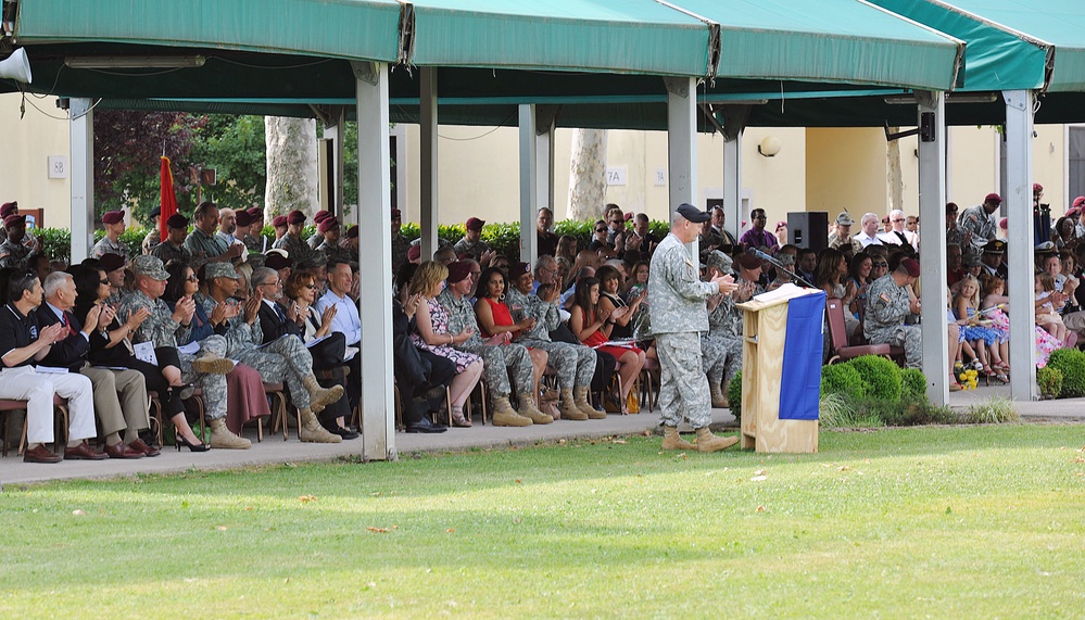 173rd Brigade change of command