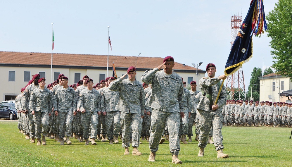 173rd Brigade change of command