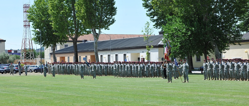 2nd Battalion (Airborne), 503rd Infantry change of command