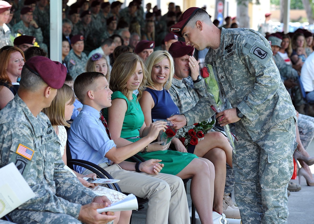 2nd Battalion (Airborne), 503rd Infantry change of command