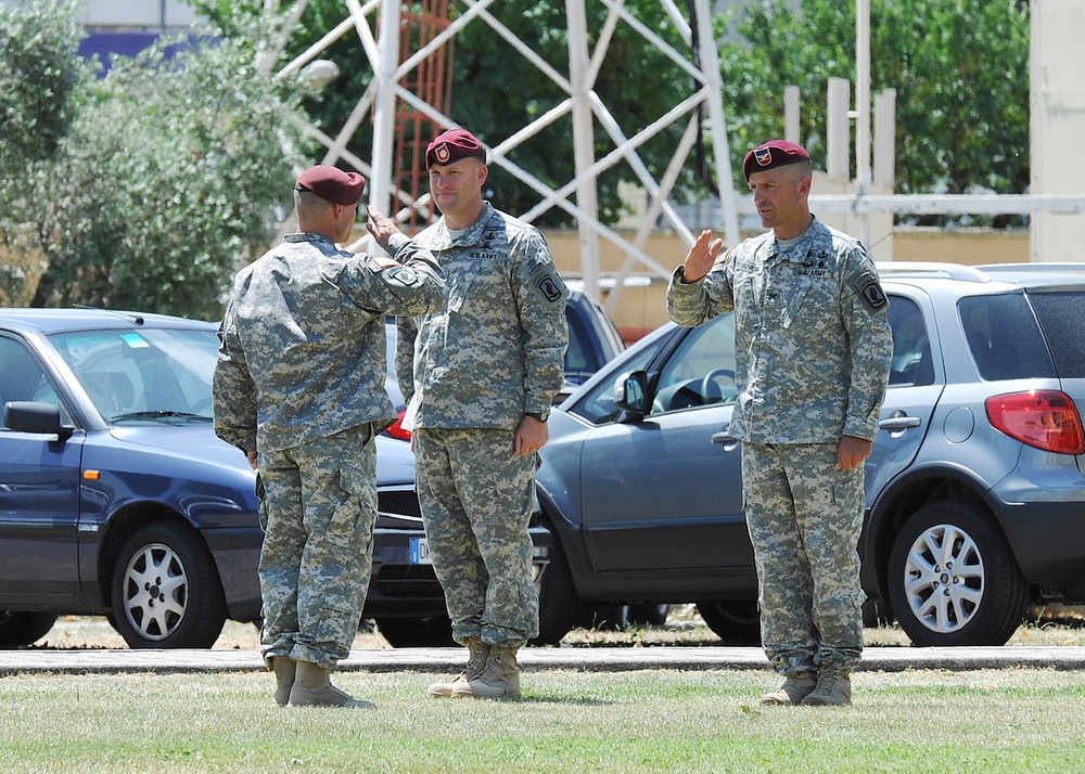 2nd Battalion (Airborne), 503rd Infantry change of command