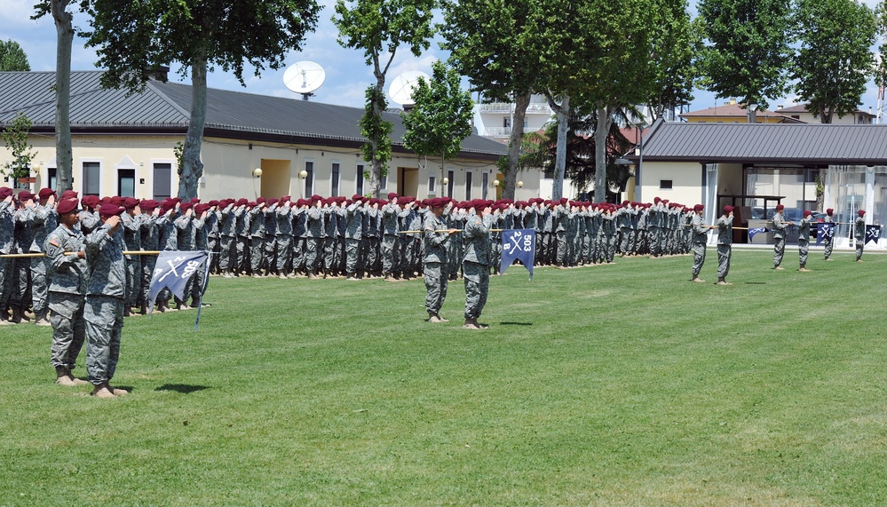 2nd Battalion (Airborne), 503rd Infantry change of command