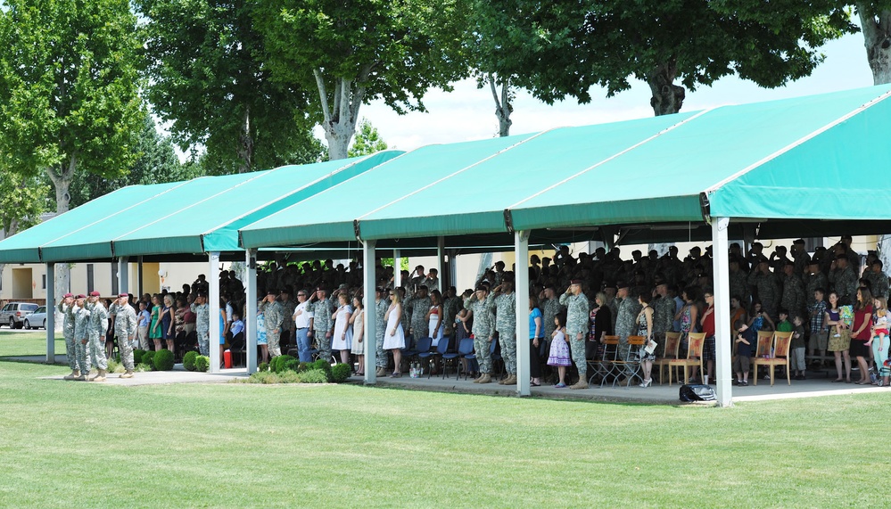 2nd Battalion (Airborne), 503rd Infantry change of command