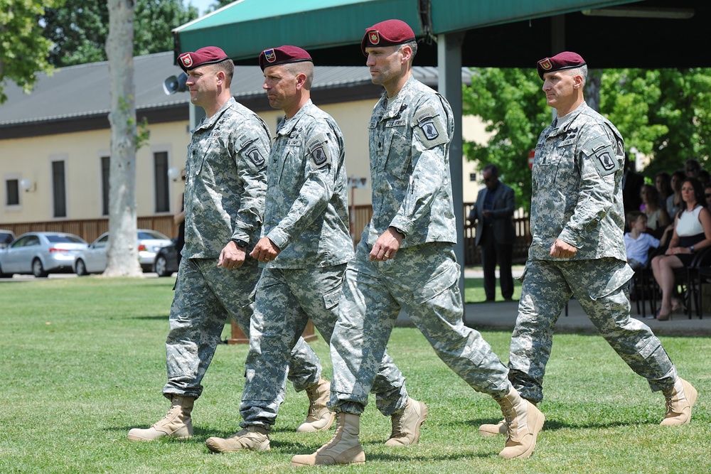 2nd Battalion (Airborne), 503rd Infantry change of command