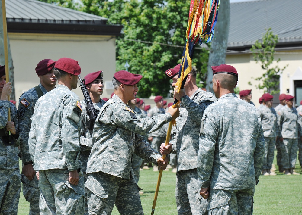 2nd Battalion (Airborne), 503rd Infantry change of command