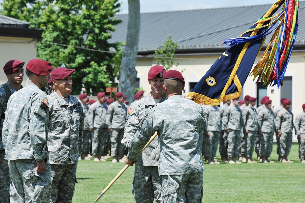 2nd Battalion (Airborne), 503rd Infantry change of command