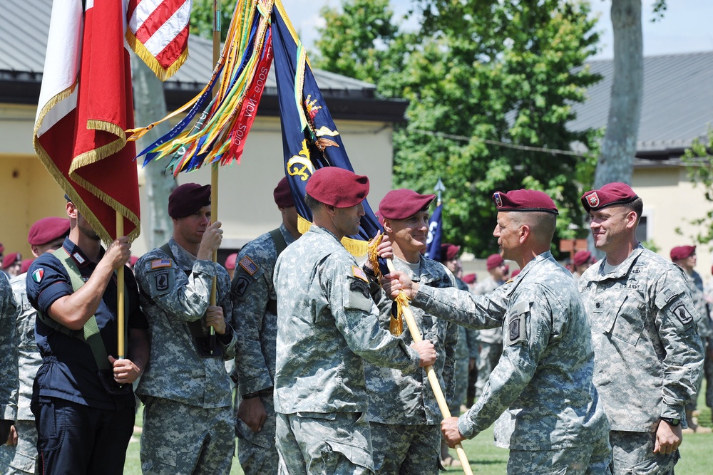 2nd Battalion (Airborne), 503rd Infantry change of command