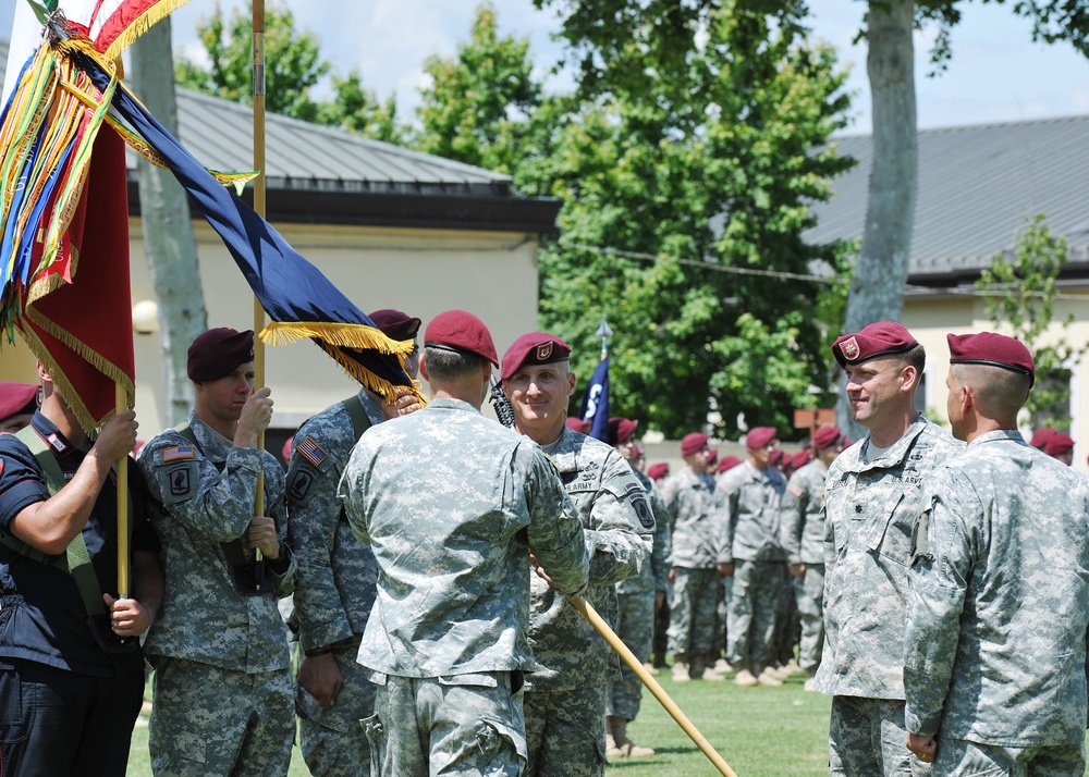 2nd Battalion (Airborne), 503rd Infantry change of command