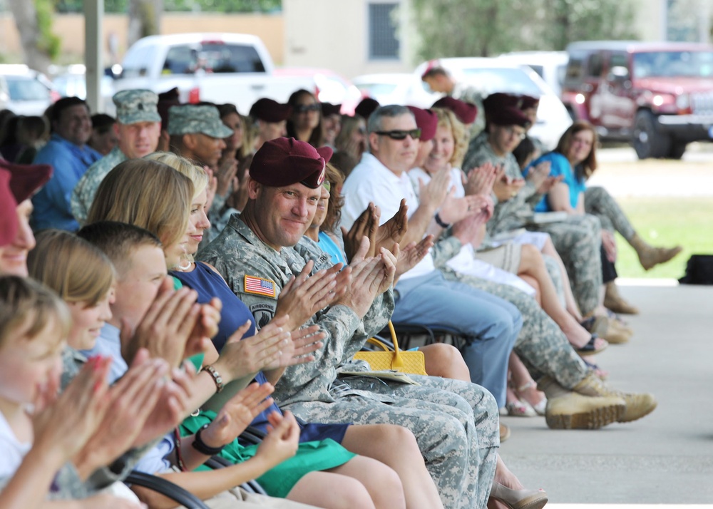 2nd Battalion (Airborne), 503rd Infantry change of command