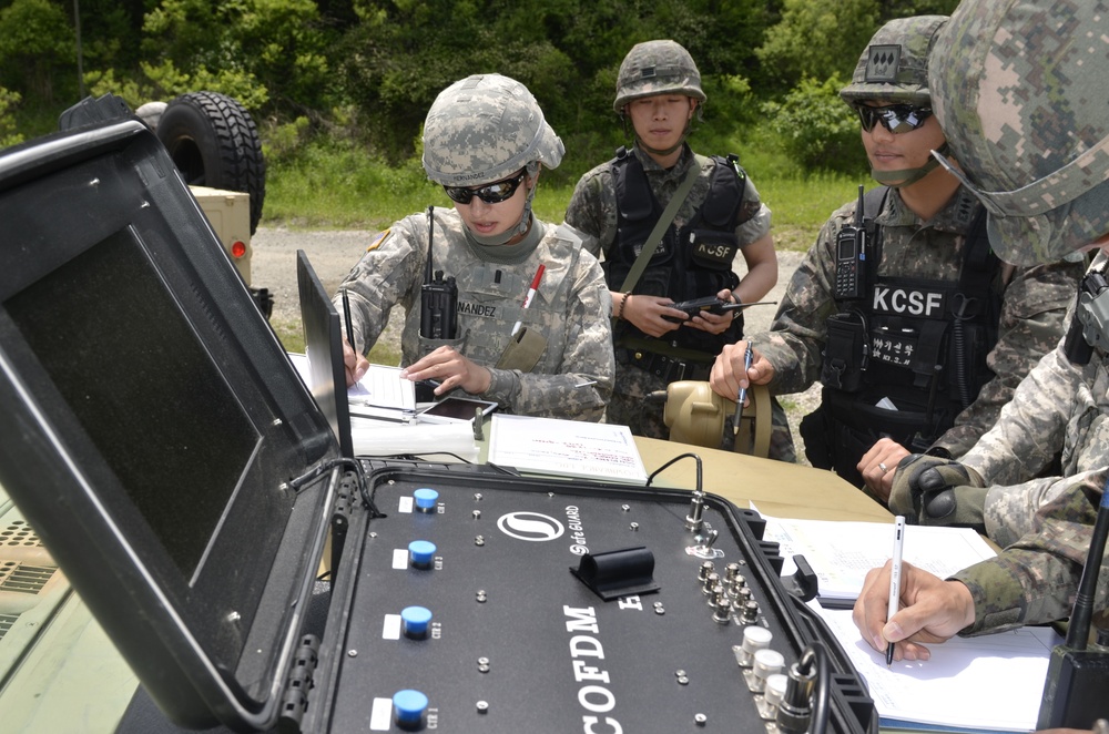 501st CBRNE Company join forces with 24th ROKA Battalion