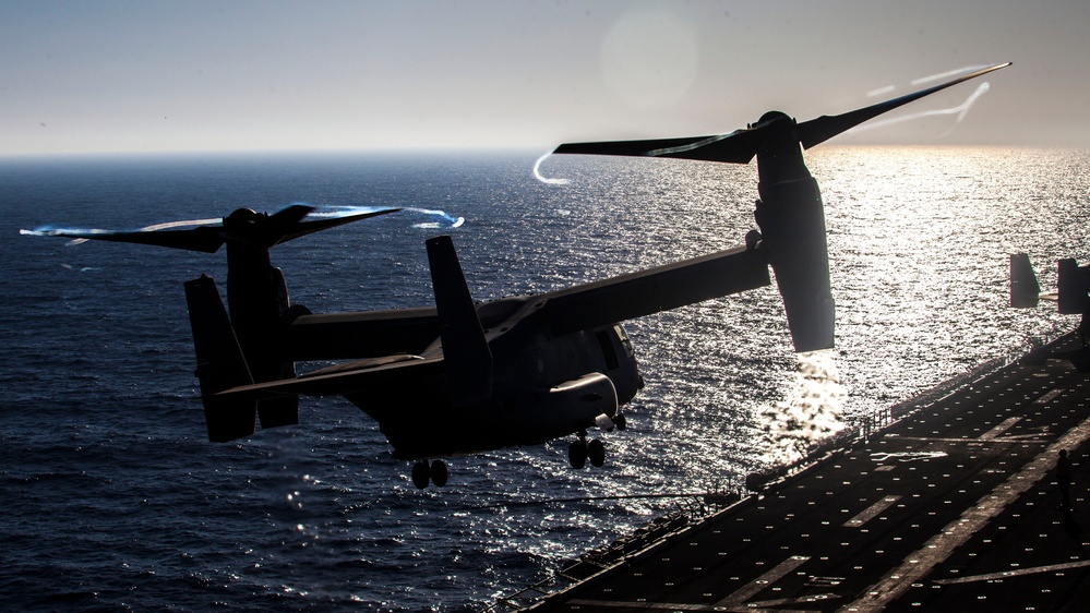 26th MEU Flight Deck Operations aboard USS Kearsarge (LHD 3)