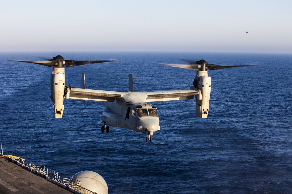 26th MEU Flight Deck Operations aboard USS Kearsarge (LHD 3)