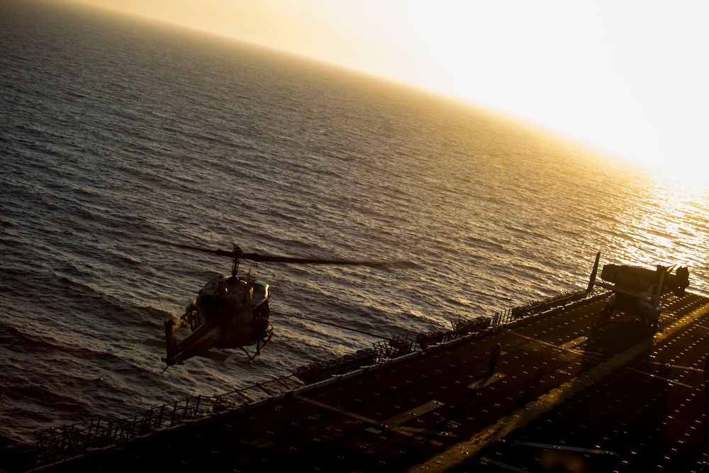 26th MEU Flight Deck Operations aboard USS Kearsarge (LHD 3)
